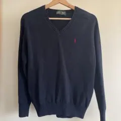 EASTBOY イーストボーイ　Vネックセーター　ネイビー9号