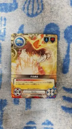 家庭教師ヒットマンREBORN 沢田綱吉 ジャンプSQ 付録 カードゲーム