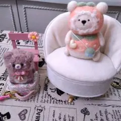✾羊毛フェルト2体セット✾　cocoa room様