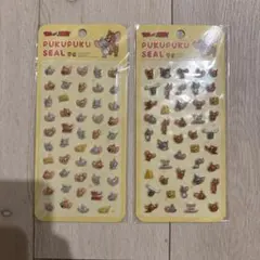 トムとジェリー ぷくぷくシール 2シートセット