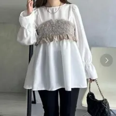 prose verse （プロズヴェール）　ペプラムブラウスのみ