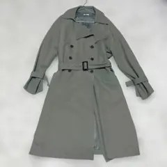 PairPair ペアペア ロングトレンチコート グレージュ Fサイズ