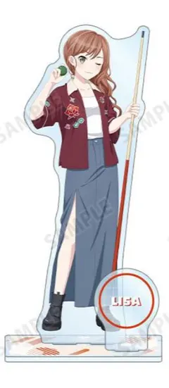 バンドリ × ROUND1 アクスタ (今井リサ/ボウリングシャツ ver.)