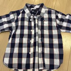 Tommy Hilfiger チェック柄シャツ 2T