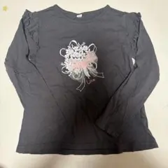 ☆中古　長袖カットソー　１３０☆