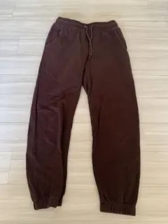 H&M Divided ダークブラウン スウェットパンツ XS