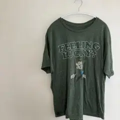 レプラコーンのキャラクター 【XL】みどり プリントTシャツ
