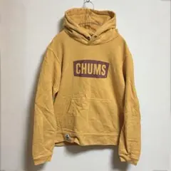 【Lサイズ】CHUMS パーカー イエロー レディース