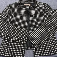 PROPORTION ドット柄 ノーカラージャケット サイズ3