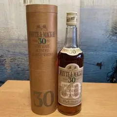 お値下げ不可】WHYTE & MACKAY 30年 ブレンデッド ウイスキー - メルカリ