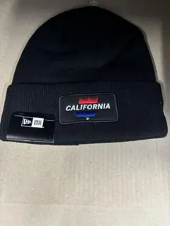 新品 未使用 NEW ERA CALIFORNIA ニット帽 ブラック メンズ