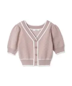 スナイデル　バリエクロップドニットカーデプルオーバー SWNT232095