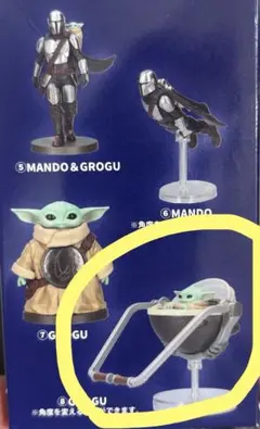 STAR WARS マンダロリアン リトルスタチューコレクション★グローグー