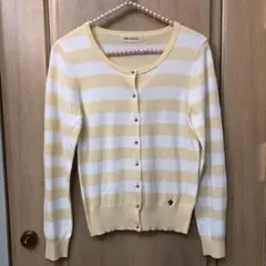 最終値下げ！お値下げ♡超美品♡ゴールドボタンが素敵なボーダーカーディガン♡