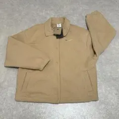 新品 未使用 ナイキ NIKE ベージュ フリースジャケット L ウィメンズ