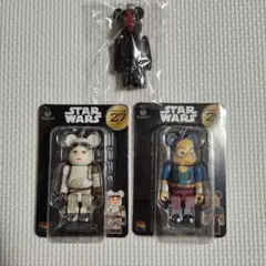 【1点追加☆】ベアブリック　スターウォーズ 　マズカナタ　レイ　ダースモール