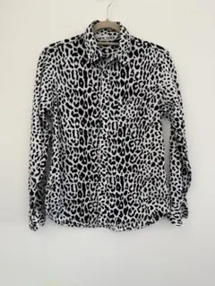 USA製 アニマル柄 レオパード 長袖シャツ 古着