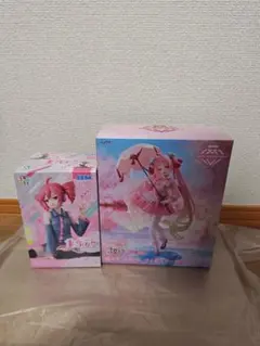 未開封 初音ミク 桜ミク 重音テト フィギュア 2点セット