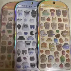 コットンパフィー　3枚