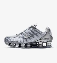 NIKE Shox TL シルバー ホワイト　スニーカー　ウィメンズ　27cm