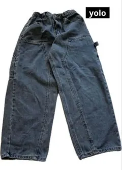 ワイドデニムパンツ デニム