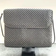 メタリックビーズ 2WAY クラッチ ショルダーバッグ 昭和レトロ