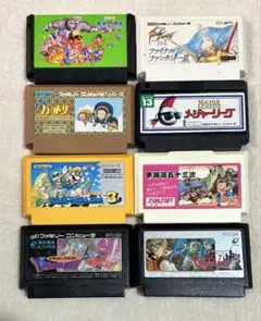 【バラ売り不可】ファミコンソフト8本まとめ売り