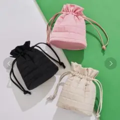 Aunt Marie’s ボールチェーンキルティング巾着バッグショルダーバッグ