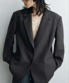 タグ付き新品未使用　アンヌーク　Herringbone Wool Jacket