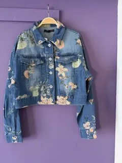 SUGAR SPOON フラワープリントGジャン