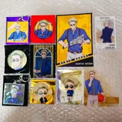 呪術廻戦 TaS ホロ缶バッジ、アクキー、JF クリアカード他（七海建人）