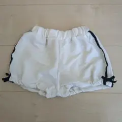女の子　ベビー　80 ホワイトパンツ バースデイ