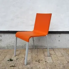 廃盤色 IKEA TEODORES テオドレス オレンジ ダイニングチェア ×3