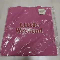 Little Weekend トートバッグ ピンク