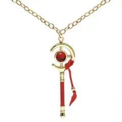 葬送のフリーレン⭐︎フリーレン　杖　ネックレス、ペンダント　新品