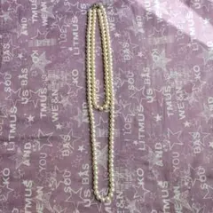 パール調 2連ネックレス　入学式　卒業式　謝恩会　成人式　結婚式　パーティー