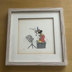 Mickey Mouse 指揮者 ミッキーの大演奏会　アート(裏面に証明書あり) Mickey Mouse 指揮者 ミッキーの大演奏会 アート 絵画 限定 - メルカリ