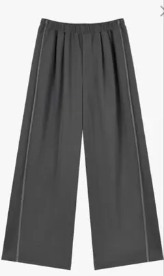 24AW lad musician ベロアワイドパンツ　ダークグレー　44 24AW lad musician ベロアワイドパンツ ダークグレー 44 - メルカリ