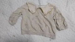 ベビー服　トレーナー　襟付き　70サイズ