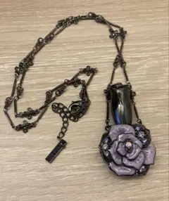 香水 ANNA SUI クリスタルペンダント ネックレス - メルカリ
