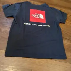 ノースフェイス　バックスクエアロゴティ　120　ネイビー