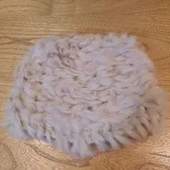 ラビットファーニット帽