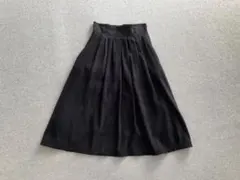 セール　ポールスミス　黒フェイクレザー　ロングスカート