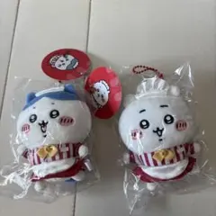 ちいかわレストラン ホール担当なマスコット（ハチワレ、ちいかわ）