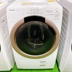 2022年製 ドラム式洗濯機・乾燥機 ES-S7G-WL ホワイト 2022年製 7.0kg SHARP ドラム式洗濯乾燥機 | 【オンライン
