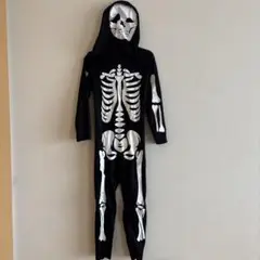 ガイコツ ドクロ 仮装 コスプレ ハロウィン ホラー 骨 オバケ