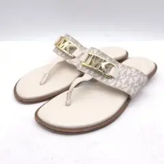 MICHAEL KORS マイケルコース サンダル 6M 約 23cm ホワイト