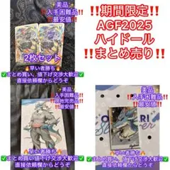 ライフワンダーズライブアヒーローAGF2025缶バッジポストカードハイドール