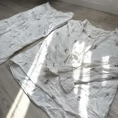 gelato pique コットンフラワー ダブルガーゼ