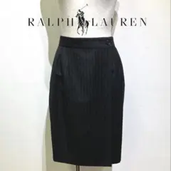Ralph Lauren ストライプ タイトスカート　巻きスカート　ウールのサムネイル